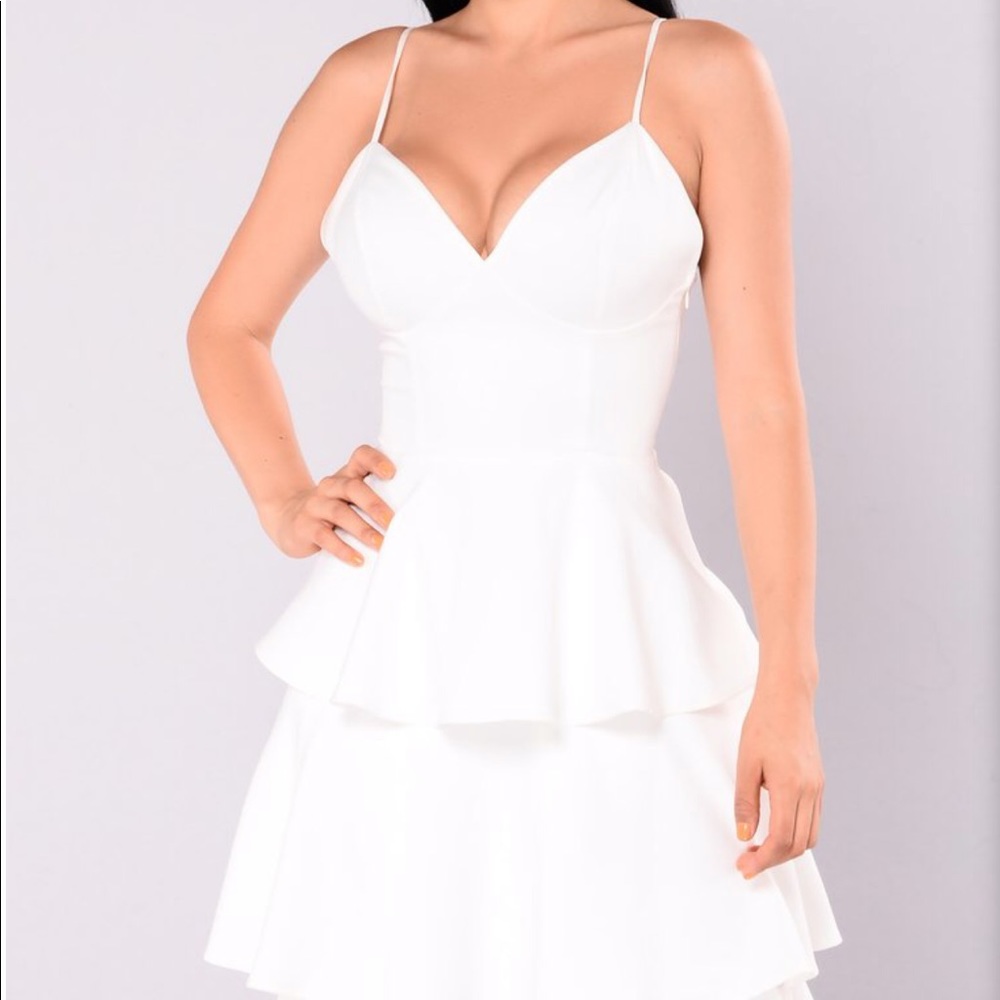 Fashion nova Top tier maxi dress